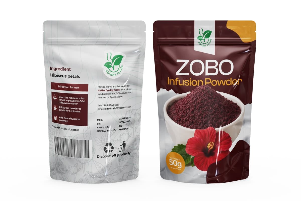 Abidex Foods Packaging Design