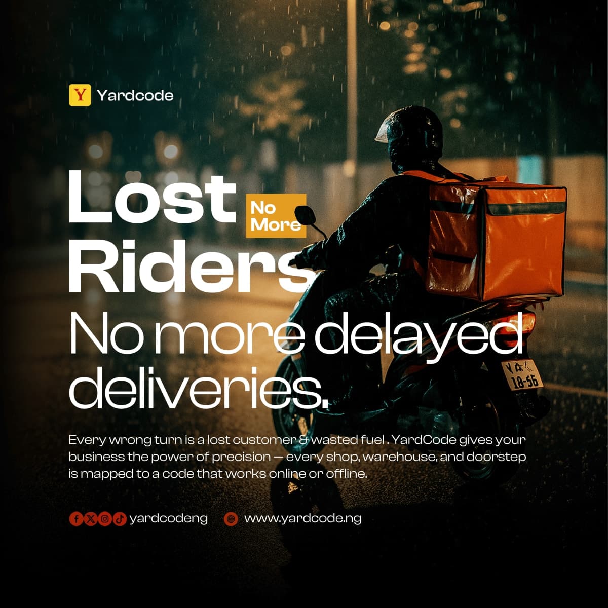 YardCode Delivery Flyer